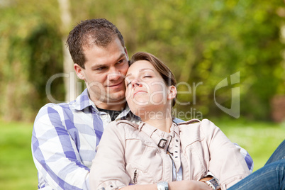 Lovely young couple