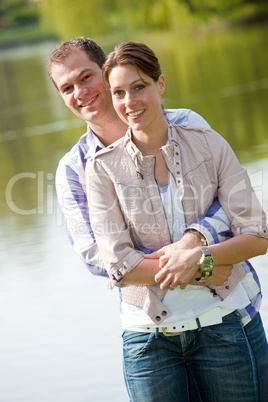 Beautiful young couple together