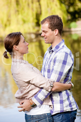 Young couple in love