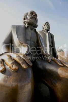 Denkmal K.Marx und F. Engels