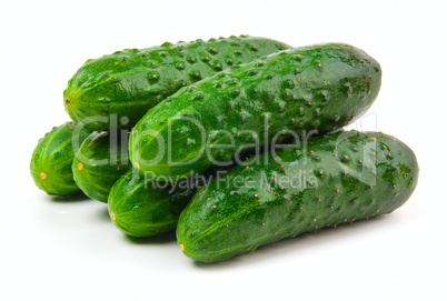 green cucumbers