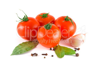 Tomatoes and spices