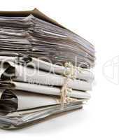 Pile of paperwork