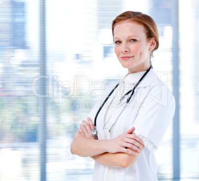 Portrait of a charismatic female doctor