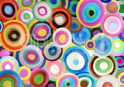 painted circles