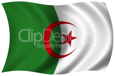 Nationalfahne von Algerien