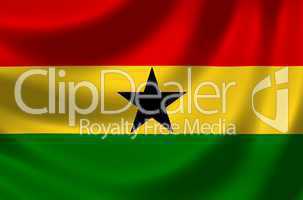 Nationalfahne von Ghana