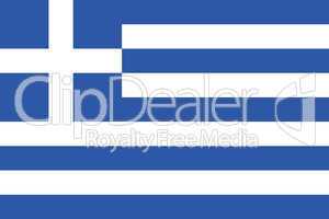 Nationalfahne von Griechenland