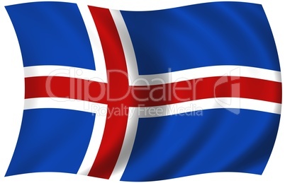 Nationalfahne von Island