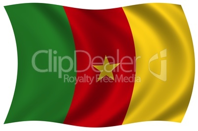 Nationalfahne von Kamerun
