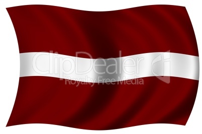 Nationalfahne von Lettland