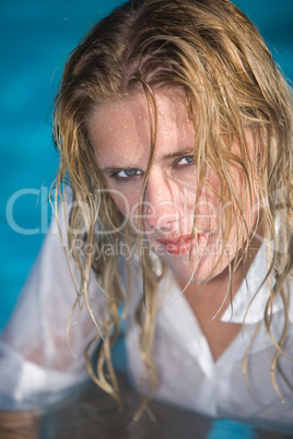 Wet woman