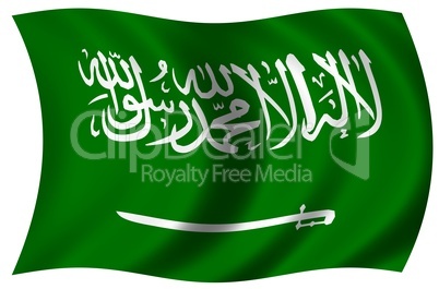 Nationalfahne von Saudi Arabien
