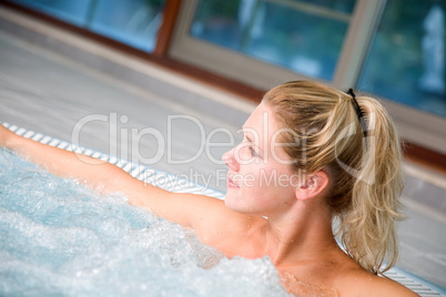 Relaxing in the bubble bath