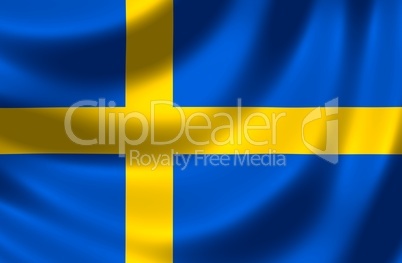 Nationalfahne von Schweden Nationalfahne von Schweden