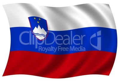 Nationalfahne von Slowenien