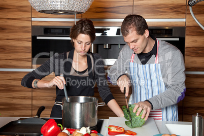 Together in the kitchen