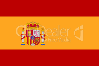 Nationalfahne von Spanien