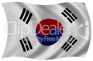 Nationalfahne von Südkorea