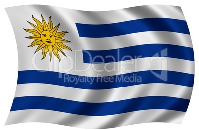Nationalfahne von Uruguay