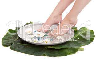 Foot beauty treatment