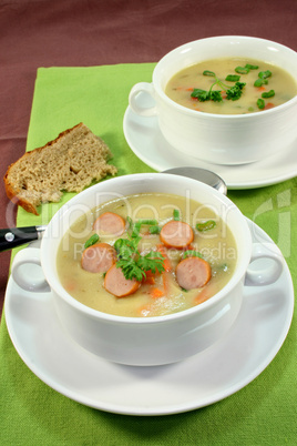 Kartoffelcremesuppe