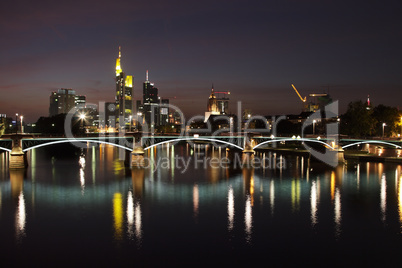 Frankfurt bei Nacht