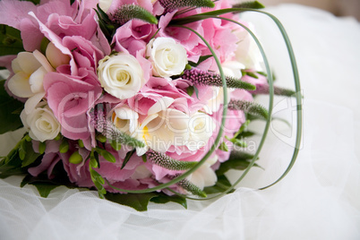 Beautiful wedding bouquet