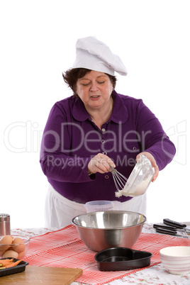 Female chef