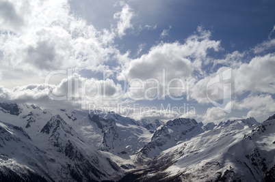 Caucasus Mountains. Dombay