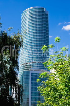 Nature and skyscraper