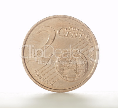 2 cents euro coin