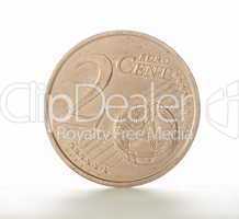 2 cents euro coin