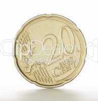 twenty cent euro coin