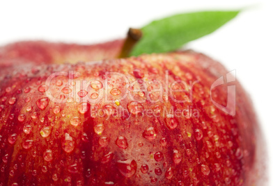 red apple