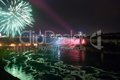 Niagara Falls by Night