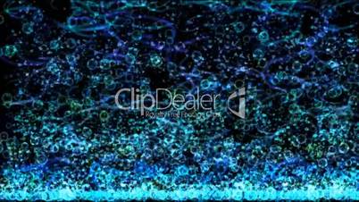 dancing bubbles going up to the water surface.creativity,vj,beautiful,decorative,mind,