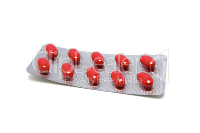 Pack of medical pills