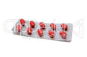 Pack of medical pills