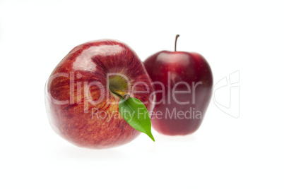red apples