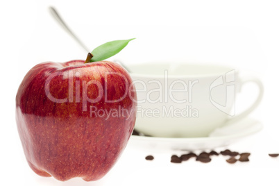 apple and a cup