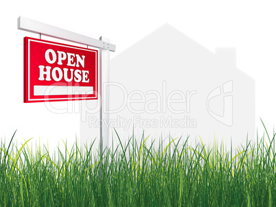 Real Estate Sign Open House
