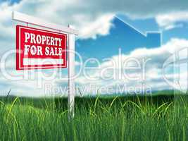 Real Estate Sign Property For Sale