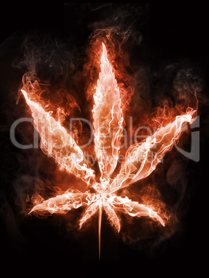 Marijuana in Fire