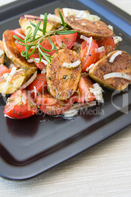 Kartoffel Tomaten Salat - Potato Tomato Salad