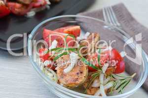 Kartoffel Tomaten Salat - Potato Tomato Salad