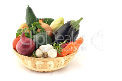 basket of vegetables