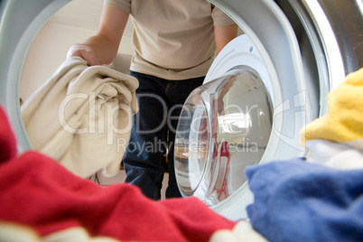 Preparation for washing