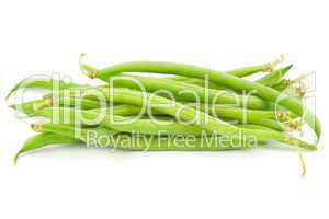 green beans pile