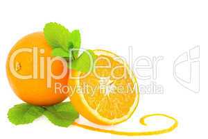 Oranges and mint